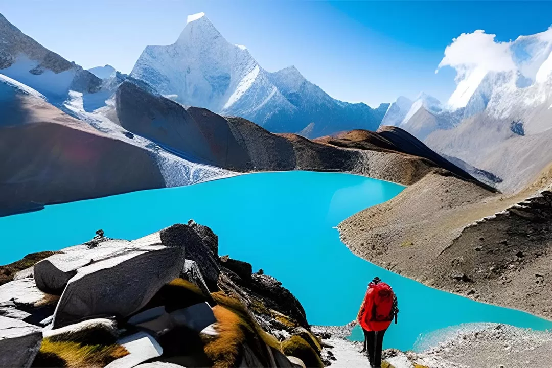 Everest Base Camp trek via Gokyo Lakes