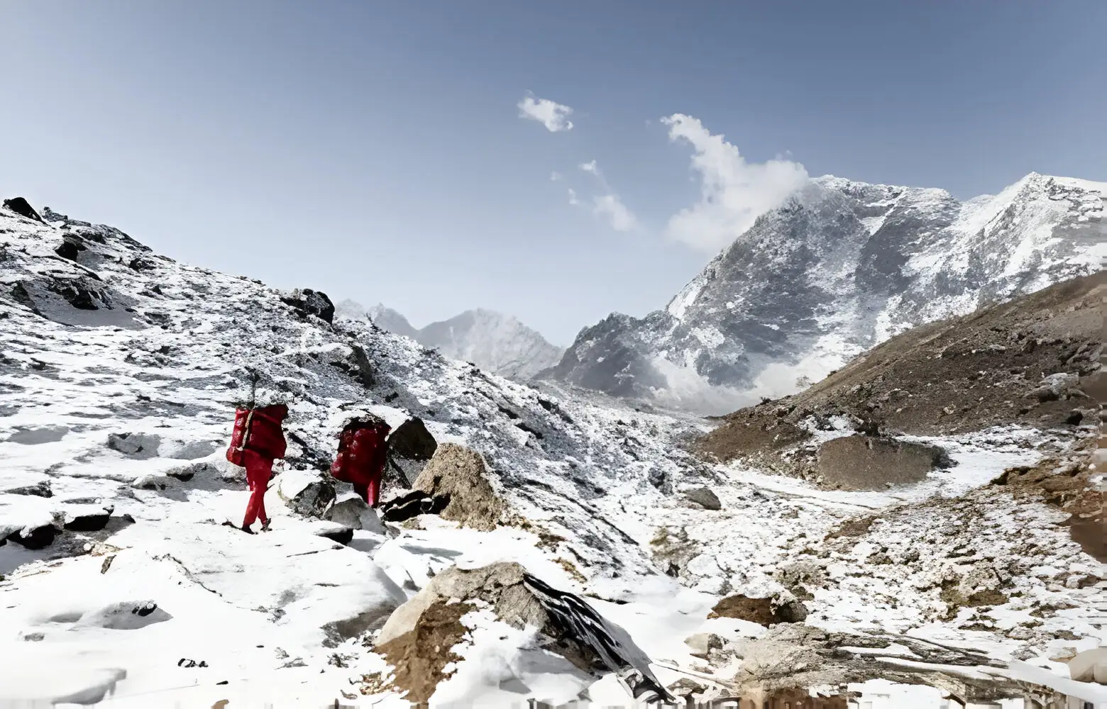 Sherpas Helping Everest expeditions