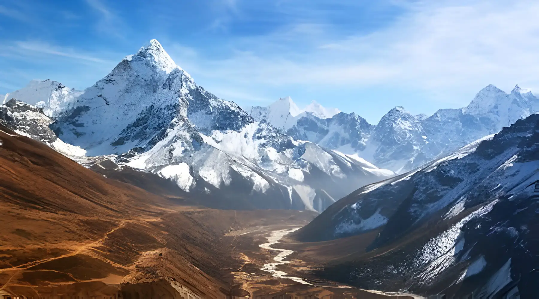visual delights of the Everest Base Camp trek in April